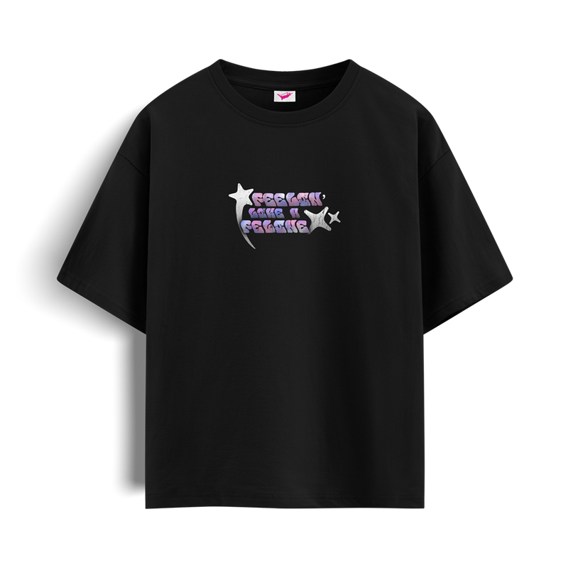 Feline Oversized Tee