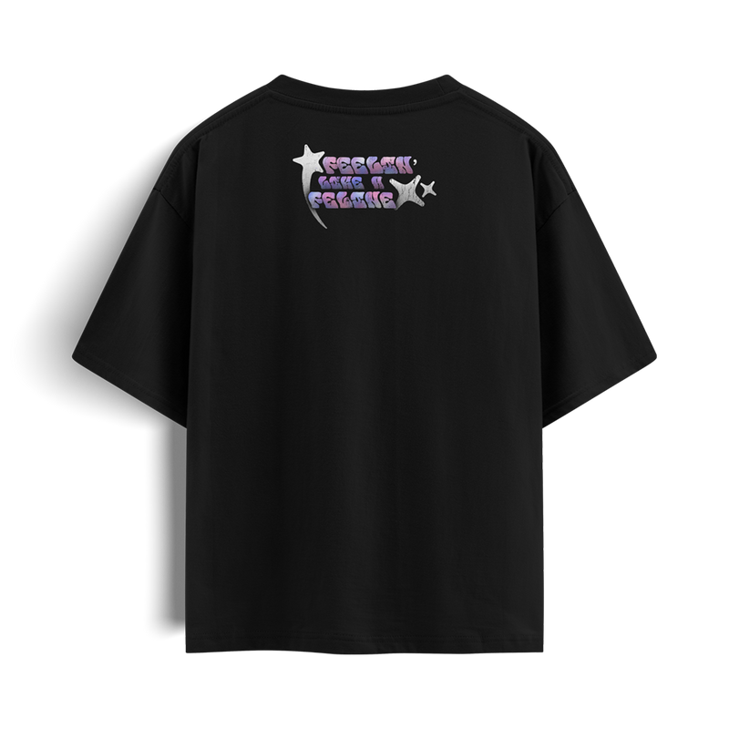 Feline Oversized Tee