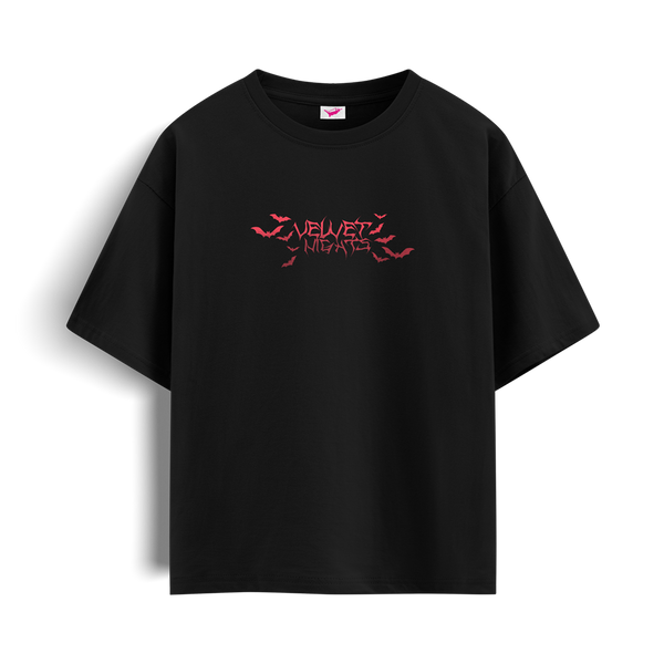 Velvet Oversized Tee