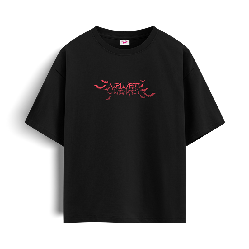 Velvet Oversized Tee