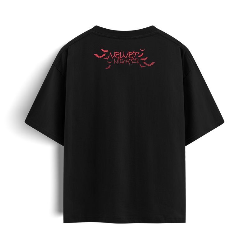 Velvet Oversized Tee